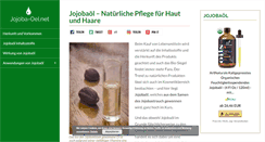 Desktop Screenshot of jojoba-oel.net